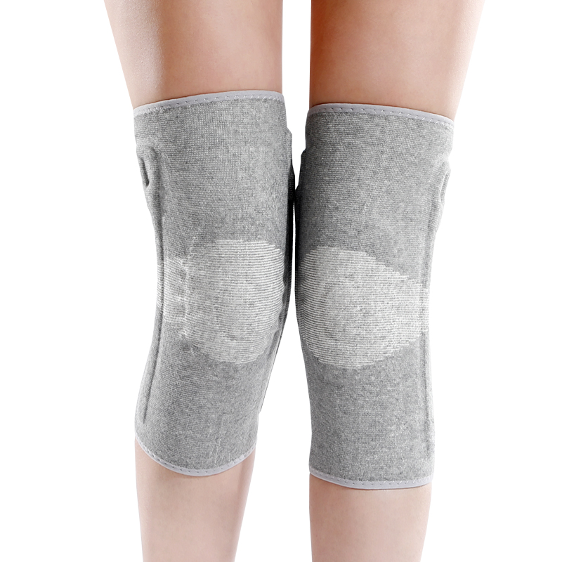 Bamboo charcoal anti-slip knee pads to keep warm old cold legs men and women joint cold-proof leggings sports running knee protective sleeves