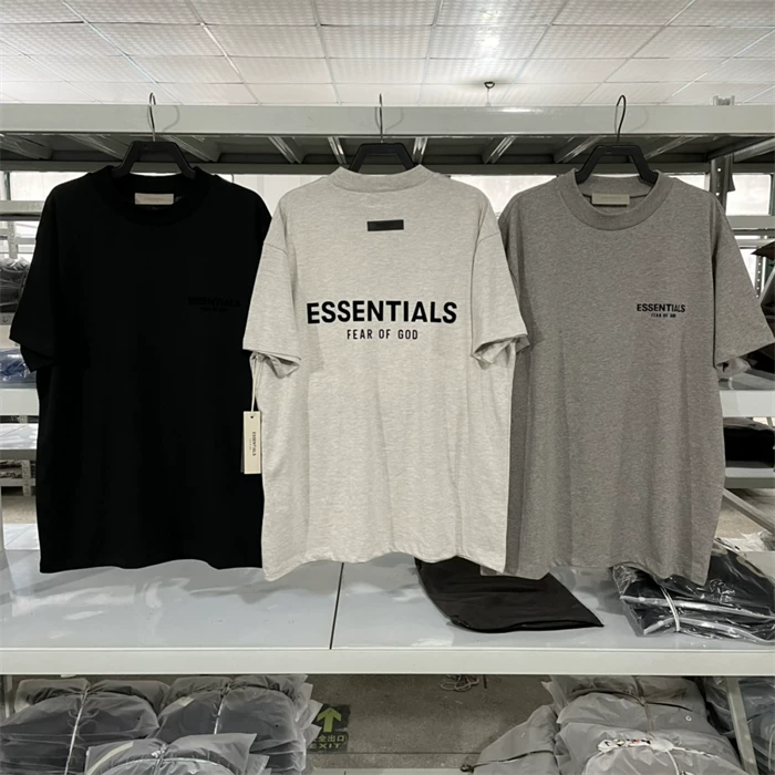 Футболка Velvet ESSENTIALS CZFOG для мужчин и женщин, с коротким рукавом, американский стиль, для любимых