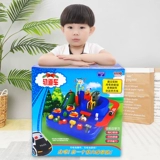 Поезд с рельсами, интеллектуальная игрушка, транспорт для мальчиков, 3-6 лет