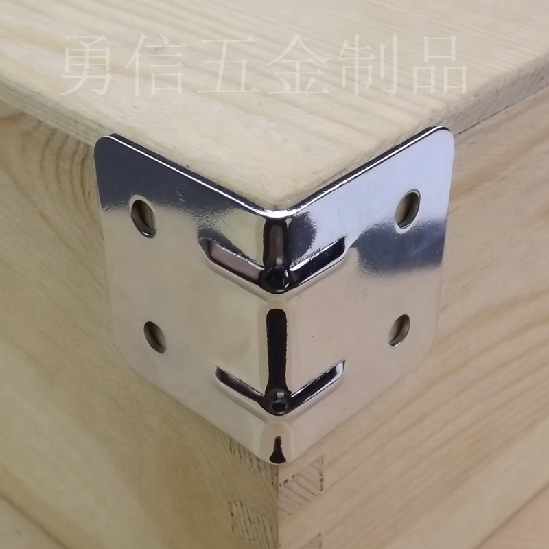 Wood Luggage Corner Guard Corner Leather Care Corner Wood Case Bag Edge Wrap Angle Iron Sheet Packing Box Anticollision Fixed Protection Corner 046