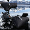 Electric Vehicle Handlebar Covers Are Thickened with Velvet in Winter, Waterproof and Windproof, Hand Guards for Motorcycle Riding, Rainproof, Cold-Proof and Warm