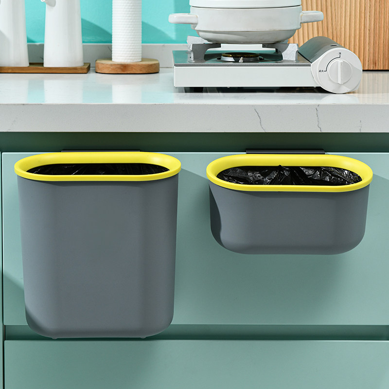 Hanging cabinet doorkitchen wall hanging trash bin housekitchen kitchen sink special cookroom tank hanging wall