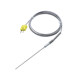 Capeson K-type thermocouple ຫຸ້ມເກາະ probe ທົນທານຕໍ່ອຸນຫະພູມສູງສາມາດງໍໄດ້ 1000 ອົງສາ furnace probe WRNK-191