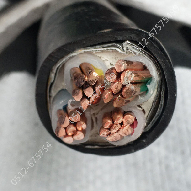 National Standard Package Detection Wuxi Huamei Cable Quadcore YJV4 Core 25 Squared Low Pressure Cable Pure Copper Core Hard Cable