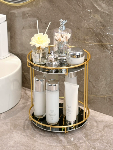 Противораковая туалетная стойкая полки для стирки стола косметики для хранения коробки для хранения настольная коробка для ванной комнаты уход за кожей