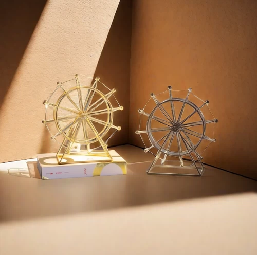 Крутящиеся колесо обозрения, игрушка «Ветерок», модель автомобиля, настольный браслет с одной бусиной, декор, популярно в интернете