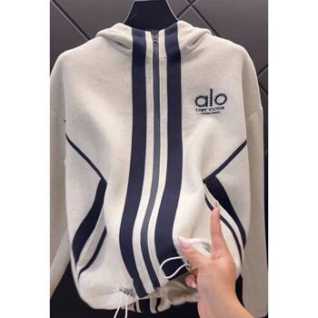 Outdoor thin men's casual men's alo versatile 2025 popular men's casual jacket literary designer wear