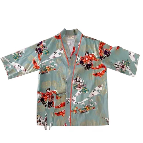 Пользовательский японский стиль рабочего ресторана, работники официанта работают в японском кулинарном магазине Sushi Master Chef Citchen Service Мужчины и женщины кимоно