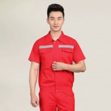 Лето короткая рабочая одежда Установите мужскую летнюю службу страхования рабочей силы фабрики