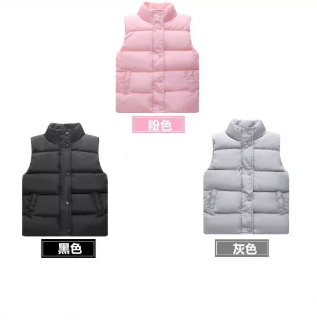 2018 mới cho trẻ em cổ áo cotton bé trai và bé gái lớn mùa thu đông shop ao khoac tre em dep