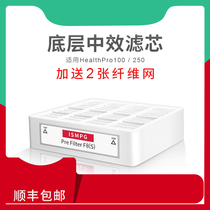 Adapting IQAir purifier filter element HealthPro Plus250 first layer premax filter