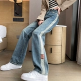 Джинсы, демисезонные весенние штаны, свободный крой, ностальгия