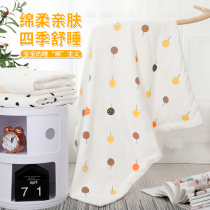Baby quilt autumn and winter thickening Four Seasons universal newborn cotton newborn baby baby products cover blanket