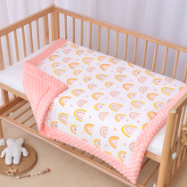 Doudou blanket baby quilt spring and autumn kindergarten air conditioning is pacified newborn baby cotton autumn and winter small blanket
