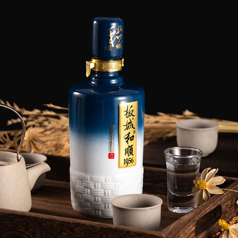 送礼佳选：板城烧锅酒板城和顺1956 450ml*4瓶白酒套餐🍷-酒水-淘宝好物网