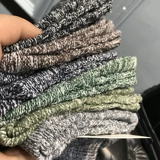 Демисезонные утепленные удерживающие тепло трикотажные шерстяные высокие сапоги, носки