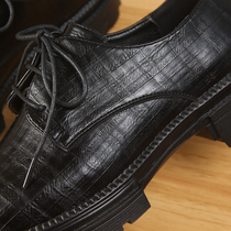 Look at the leather pattern rare tooling style 2020 new men spring and summer Foundation white casual shoes leather shoes