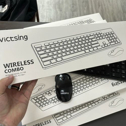 Универсальный ноутбук, беззвучная беспроводная мышь, клавиатура, комплект, европейский стиль