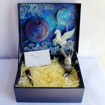 Fuji Polaroid camera gift box Flamingo Pink gift box Unicorn creative gift box Gift packaging box