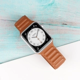 Применимо для нового ремня iWatch AppleWatch7, ремешок 6/2/1/5/4/4/Segeed Apple Watch Bess Dermis, магнитная кортикальная леди 40 мм/44 мм мужской бренд Creative Tide