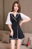 Tắm dụng cụ sexy nữ massage tắm váy ngắn eo giảm béo phòng tắm hơi váy kỹ thuật viên ngâm chân váy yếm - Sản phẩm HOT Sản phẩm HOT