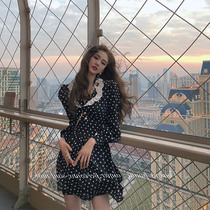 2021 Spring models new womens dress big code style retro Hepburn dresses small black dress small scents with high superior sensational dress