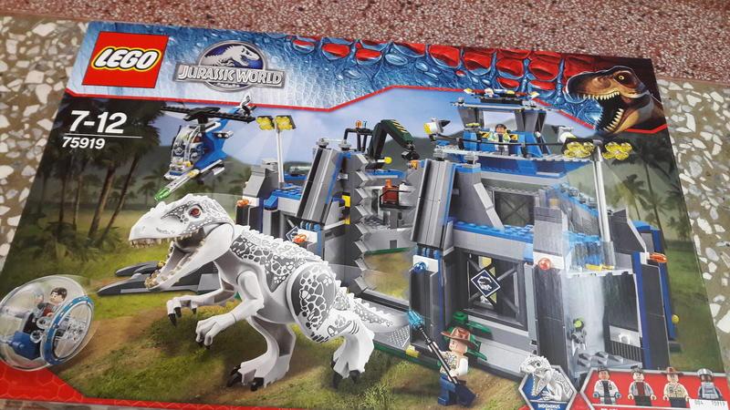【Alice】Lego 75919 Jurassic World Hybrid Tyrannosaurus Escape Puzzle Building Block Set 