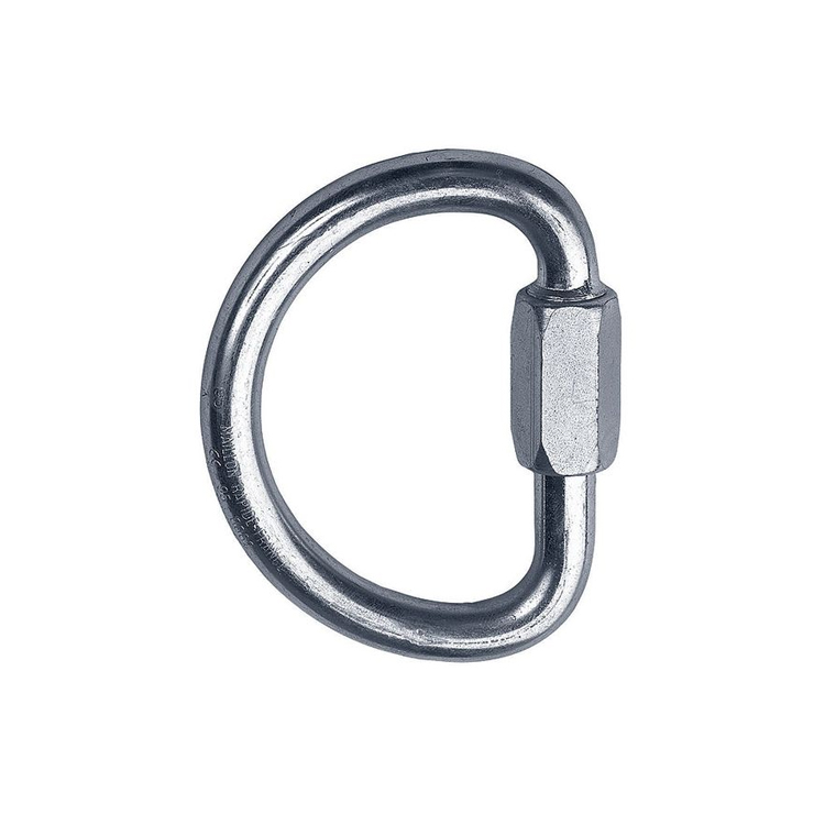 Singling Rock Solecke steel D type Melon lock Wing solid screw opening rock climbing protection station