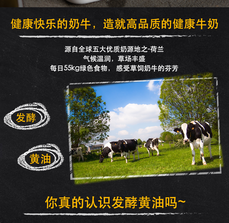 法国原装进口 百钻 自然发酵 无盐食用动物黄油 10g*5粒小包装 图2