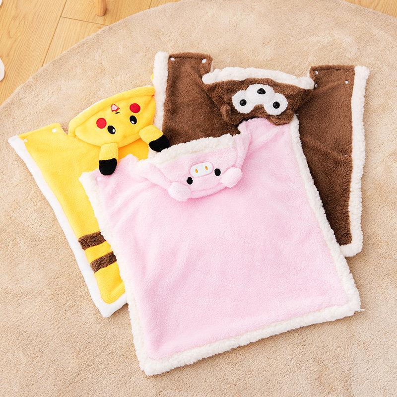Pets Blankets Dogs Cushions Sleeping with Thickened Quilt Clown Sleeping Robes Warm Sleeping Mat Autumn Winter Kitty Blankets