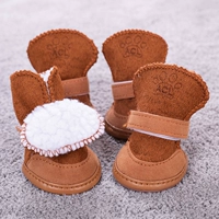 Толстые ботинки (цвет кофе)