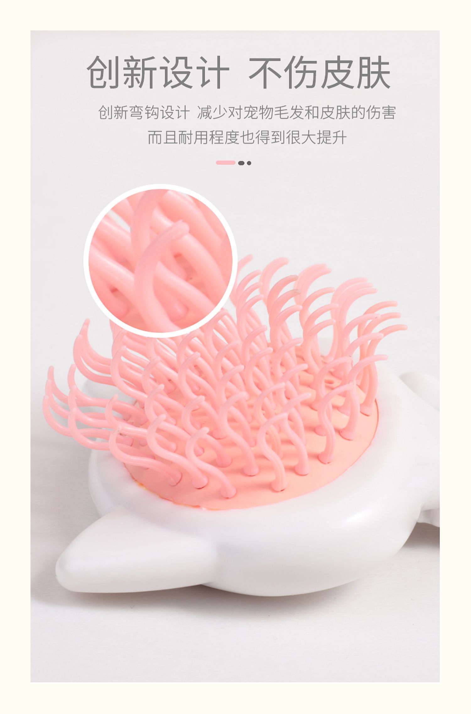 Pet mèo chải lông chải góc chải lông tắm 祛 nổi lông chải mèo chải mèo - Cat / Dog Beauty & Cleaning Supplies bàn chải lông cho mèo