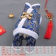 Quần áo cho chó Quần áo năm mới Teddy luật chiến đấu Gấu chó nhỏ Quần áo bốn chân cộng với nhung dày mùa thu và quần áo thú cưng mùa đông - Quần áo & phụ kiện thú cưng áo cho cún