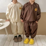 Детский осенний комплект для мальчиков для отдыха, детская одежда, в корейском стиле, в западном стиле