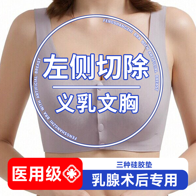 Medical Prosthetic Breast Bra, Special Underwear for Post-Mastectomy Surgery, Fake Breast, Seamless Underwear