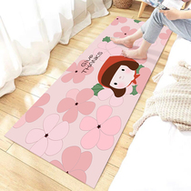 Carpet bedroom ins cute children princess room floor mat hipster machine washable balcony bedside blanket