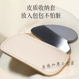 Тональный крем из нержавеющей стали, двусторонний скребок, косметическая палитра