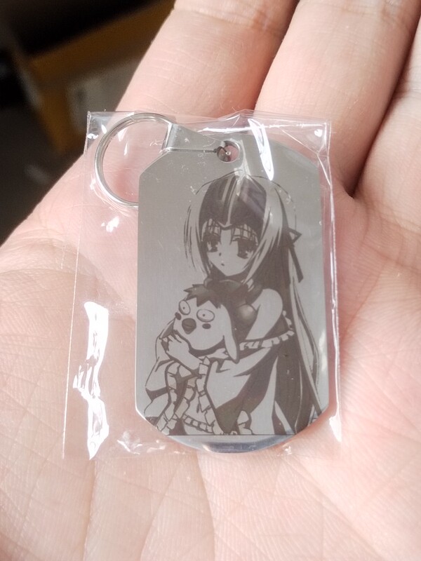 Is This a Zombie? Youkley Wood Metal Pendant Keychain
