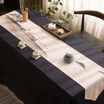 Tea table flag Chinese style tea table tablecloth Chinese style tea table cloth cotton tea towel tea flag