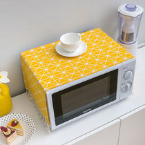 Microwave dust cover cloth cotton flax breathable oven electric furnace oil resistance universal kitchen household cover cover