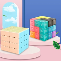 Магнитный конструктор, кубик Рубика, 4 порядок