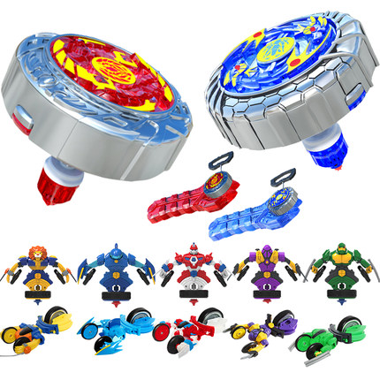 魔幻陀螺3之机甲战车男孩玩具儿童拉线战斗梦