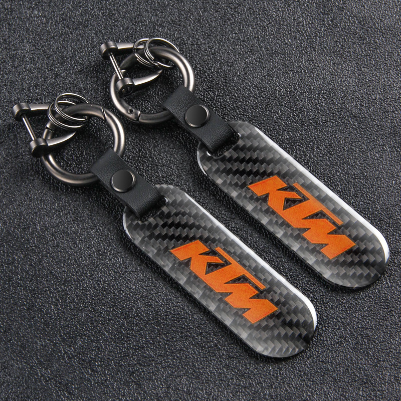 Suitable for KTM locomotive key buckle key with Duke250 390790 1290 key hanging decoration anti-loss