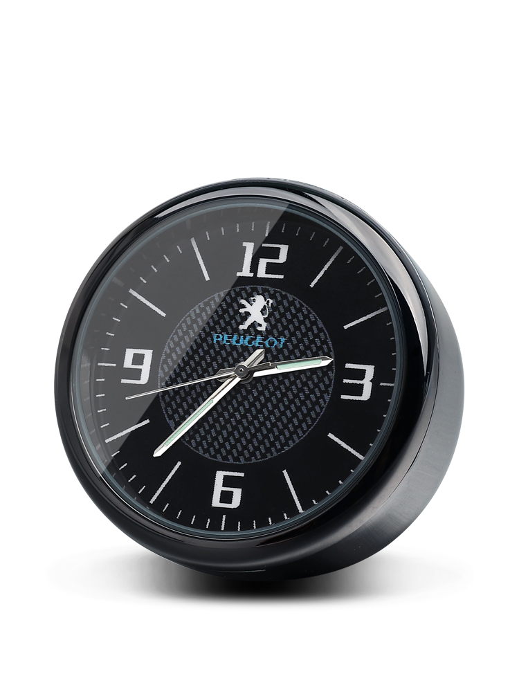 Peugeot 408 on-board clock electronic 5008 vehicle quartz watch logo 308 car decoration 4008 retrofit