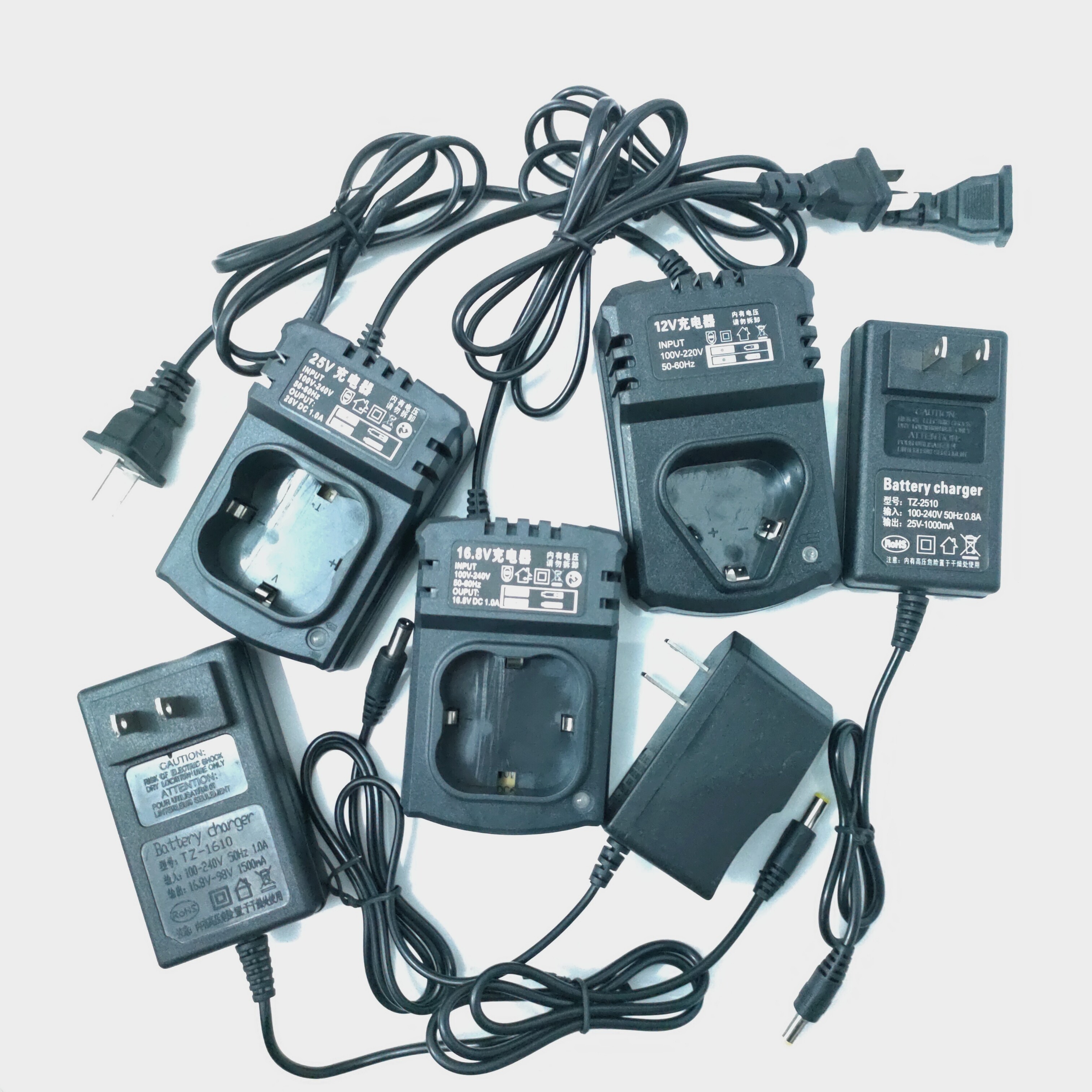 12V16 8V21V25V universal electric drill charging drill power supply lithium battery charger seat charger