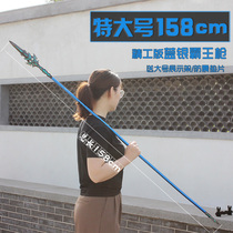 The Fighting Roo Continent Don Triple Bully King Gun Gshen God Bow and Hammer Seven Kill Sword Blue Silver Grass One Meter Prop Alloy Model