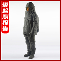 Fire Protection Fire Service Thickened High Temperature Resistant Suit Fire Service Fire Field Rescue Service Steelmaking Clothes Metallurgical High Temperature Resistant Protective Clothing