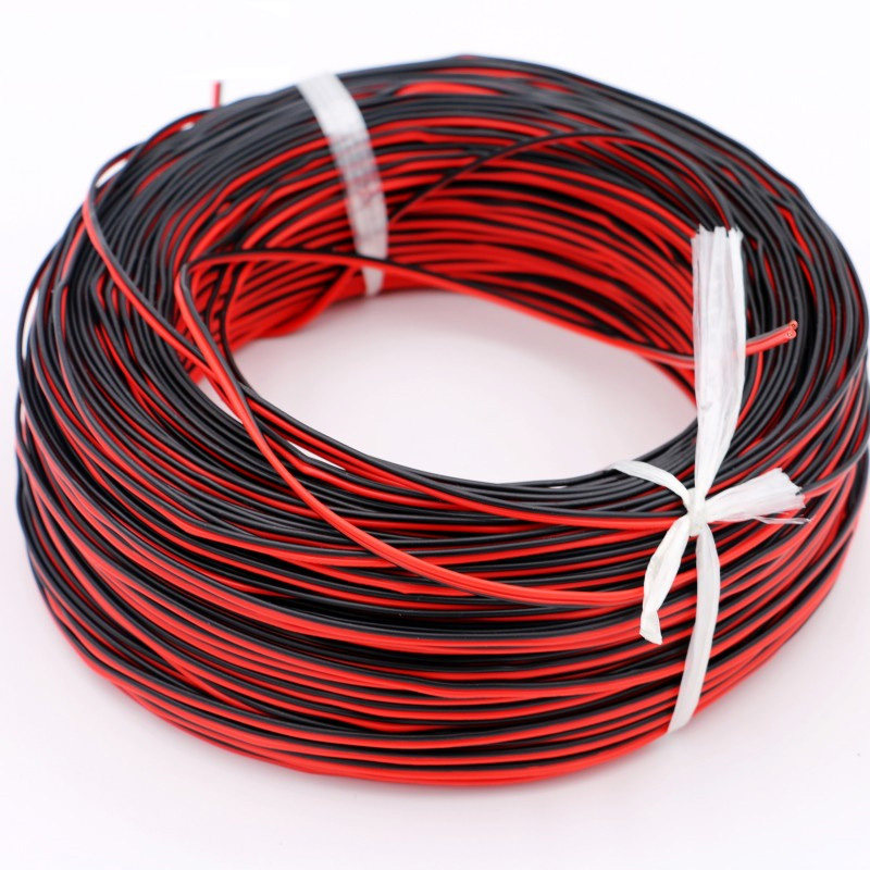 led lamp belt accessories 3528 2835 5050 5630 7020 lamp strip extension line 2 core pure copper connection wire