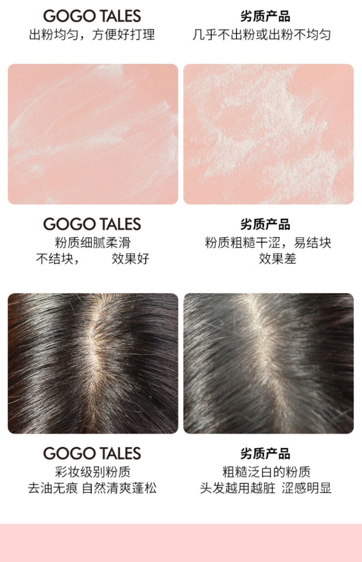 【中国直邮】 戈戈舞 懒人控油蓬蓬粉 9g/瓶 维持8小时清爽状态