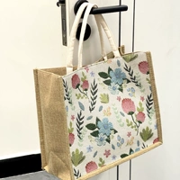 Большая горизонтальная версия [Тюльпан] с магнитной пряжкой, улучшенная сумка из хлопка.